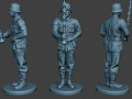 German musician soldier ww2 Stand Tambourstock G8 3D Print Model