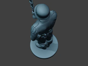 German musician soldier ww2 Stand Tambourstock G8 3D Print Model