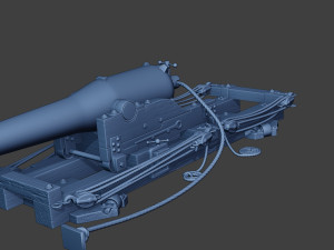 American civil war Dahlgren Cannon ACWDC 3D Принт Модель