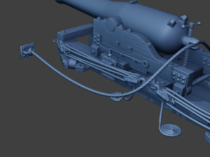 American civil war Dahlgren Cannon ACWDC 3D Принт Модель