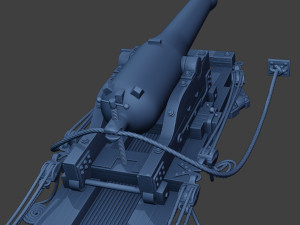 American civil war Dahlgren Cannon ACWDC 3D Принт Модель