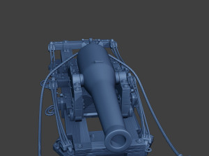 American civil war Dahlgren Cannon ACWDC 3D Принт Модель