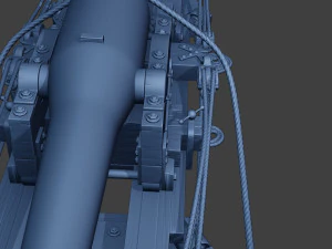 Guerra civil americana Dahlgren Cannon ACWDC Modelo de Impressão 3D