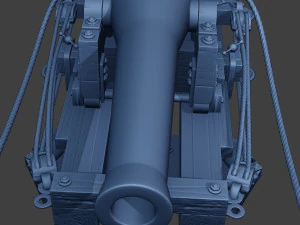 Guerra civil americana Dahlgren Cannon ACWDC Modelo de Impressão 3D