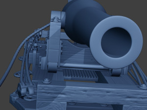 American civil war Dahlgren Cannon ACWDC 3D Принт Модель
