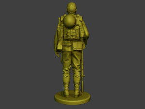 Japanese soldier ww2 Attention2 J1 3D Print Model