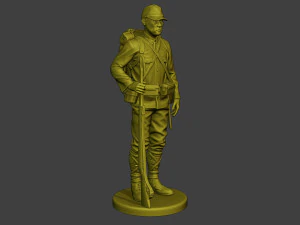 Japanese soldier ww2 Attention2 J1 3D Print Model