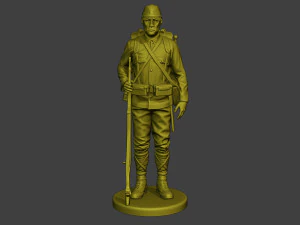 Japanese soldier ww2 Attention2 J1 3D Print Model