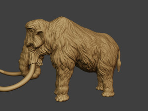 Mammoth P1 3D Baskı Modeli