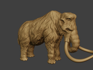 Mammoth P1 3D Baskı Modeli
