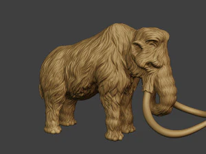 Mammoth P1 3D Print Model