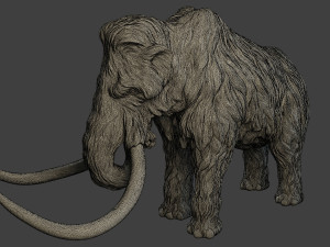 Mammoth P1 3D Baskı Modeli
