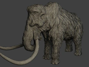 Mammoth P1 3D Print Model