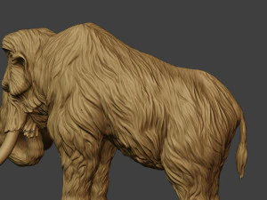 Mammoth P1 3D Print Model
