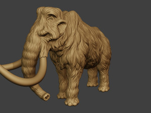 Mammoth P3 3D Baskı Modeli