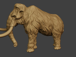 Mammoth P3 3D Baskı Modeli