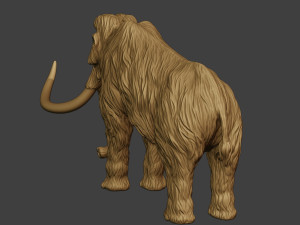 Mammoth P3 3D Baskı Modeli