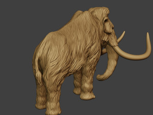 Mammoth P3 3D Baskı Modeli