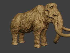 Mammoth P3 3D Baskı Modeli