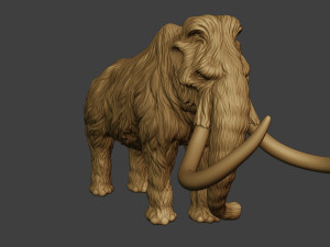 Mammoth P3 3D Baskı Modeli