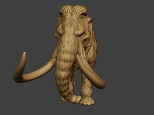 Mammoth P3 3D Baskı Modeli