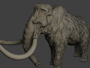Mammoth P3 3D Baskı Modeli