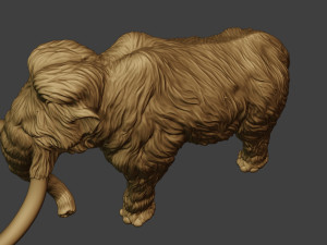 Mammoth P3 3D Baskı Modeli
