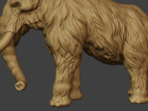 Mammoth P3 3D Baskı Modeli