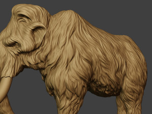Mammoth P3 3D Baskı Modeli