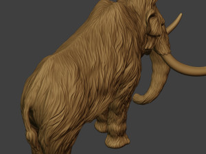 Mammoth P3 3D Baskı Modeli