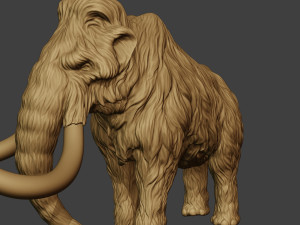 Mammoth P3 3D Baskı Modeli
