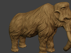 Mammoth P3 3D Baskı Modeli