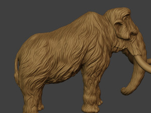 Mammoth P3 3D Baskı Modeli