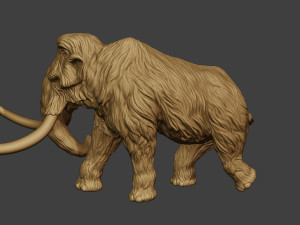Mammoth P4 3D-printmodel