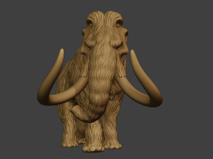 Mammoth P4 3D-printmodel