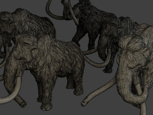 Mammoth Pack1 Modello di stampa 3D