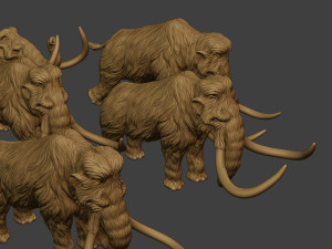 Mammoth Pack1 Modello di stampa 3D