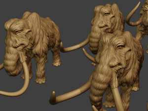 Mammoth Pack1 Modello di stampa 3D