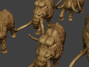 Mammoth Pack1 Modello di stampa 3D