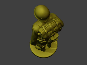 Japanese soldier ww2 Attention4 J1 3D Print Model