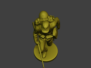Japanese soldier ww2 Run2 J1 Modelo de Impressão 3D