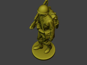 Japanese soldier ww2 Walk2 J1 3D Print Model