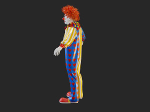 Clown Male ACC2130 Tpose Modello 3D