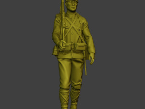Japanese soldier ww2 Walk3 J1 Modelo de Impressão 3D