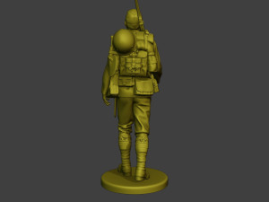 Japanese soldier ww2 Walk4 J1 Modelo de Impressão 3D