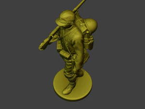 Japanese soldier ww2 Walk4 J1 3D Print Model