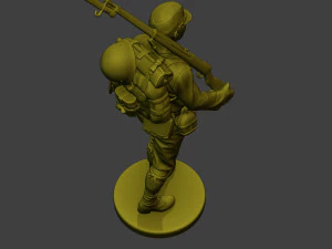 Japanese soldier ww2 Walk4 J1 3D Print Model
