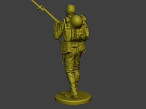 Japanese soldier ww2 Walk5 J1 3D Print Model