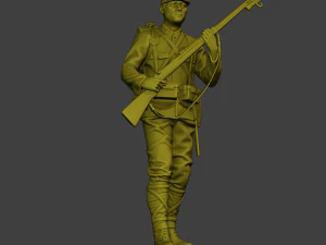 Japanese soldier ww2 Walk5 J1 3D Print Model