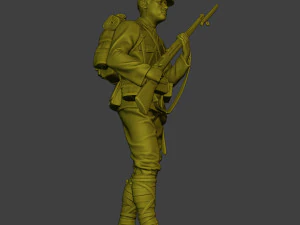 Japanese soldier ww2 Walk5 J1 3D Print Model